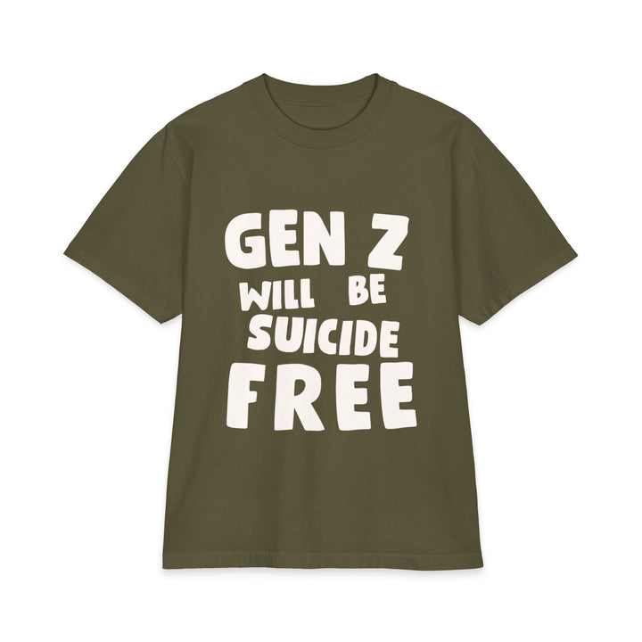 Gen Z Will Be Suicide Free T-Shirt