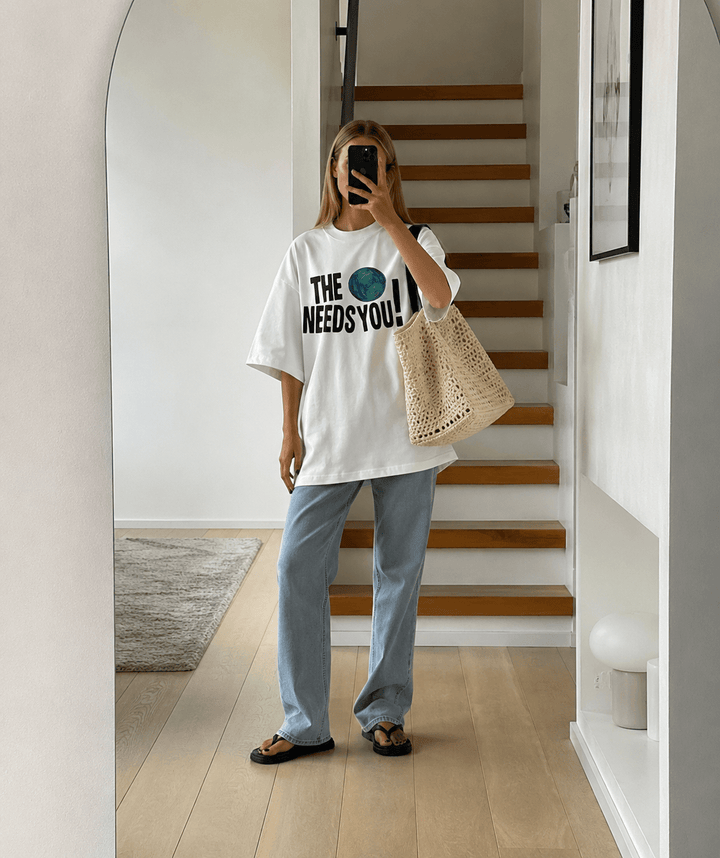 The World Needs You! White T-Shirt