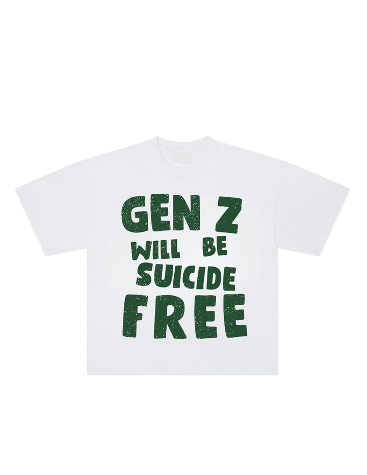 Gen Z Will Be Suicide Free T-Shirt