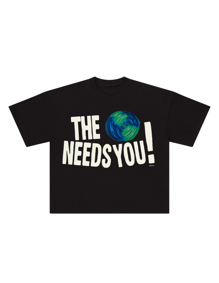 The World Needs You! White T-Shirt