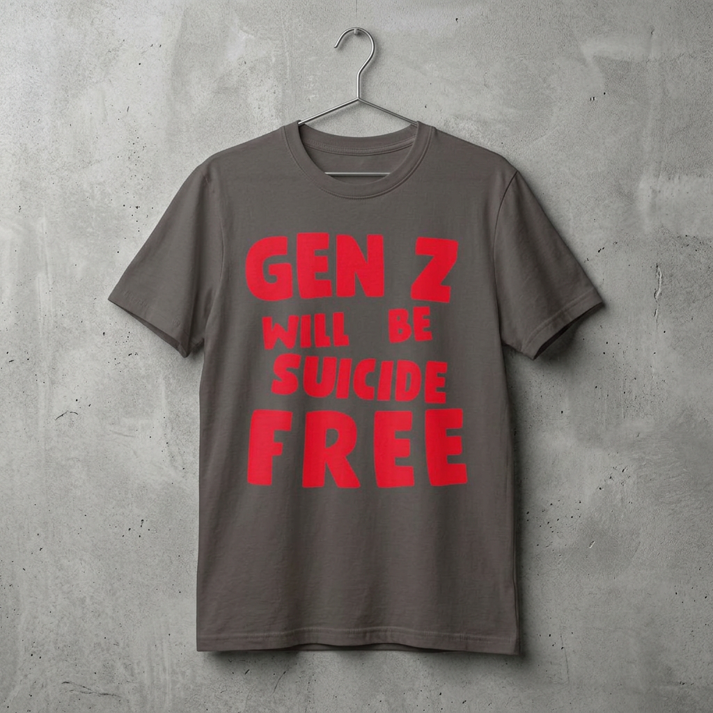 Gen Z Will Be Suicide Free T-Shirt