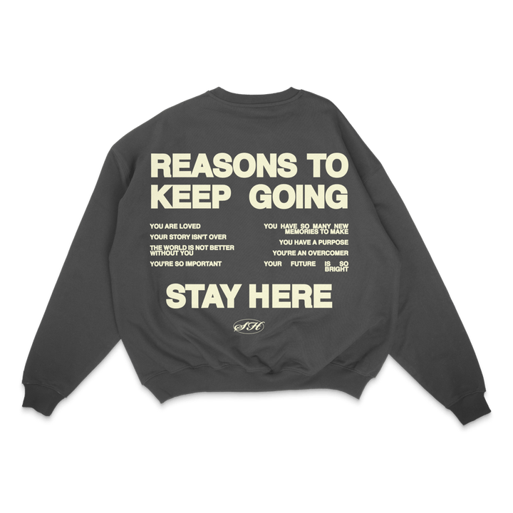 "IT GETS BETTER" CREWNECK SWEATSHIRT