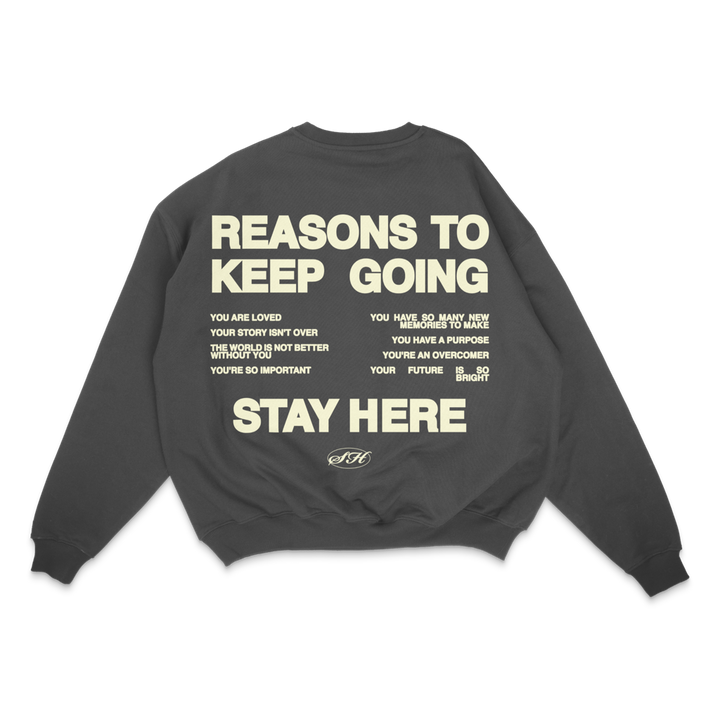 "IT GETS BETTER" CREWNECK SWEATSHIRT