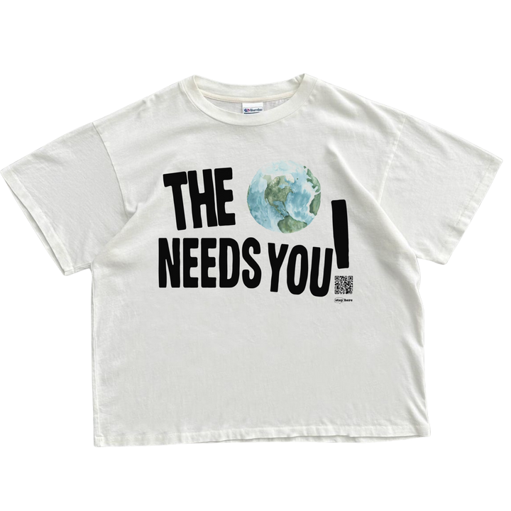 THE WORLD NEEDS YOU TEE