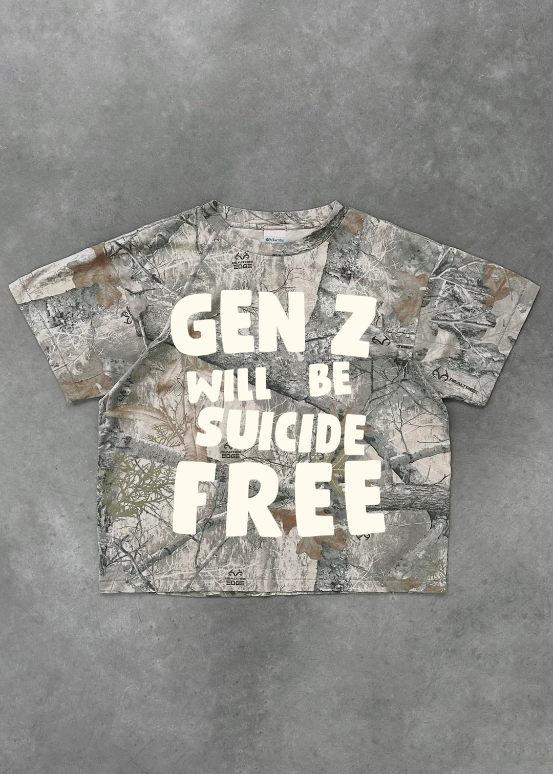 gen z will be suicide free - realtree camo