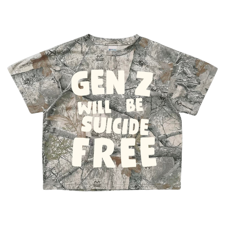 gen z will be suicide free - realtree camo