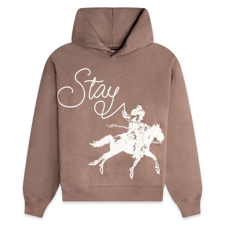 "GET BACK ON THE SADDLE" HOODIE - Stay Here